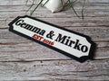 Personalized 3D Wooden Street Sign. Custom Home Sign
