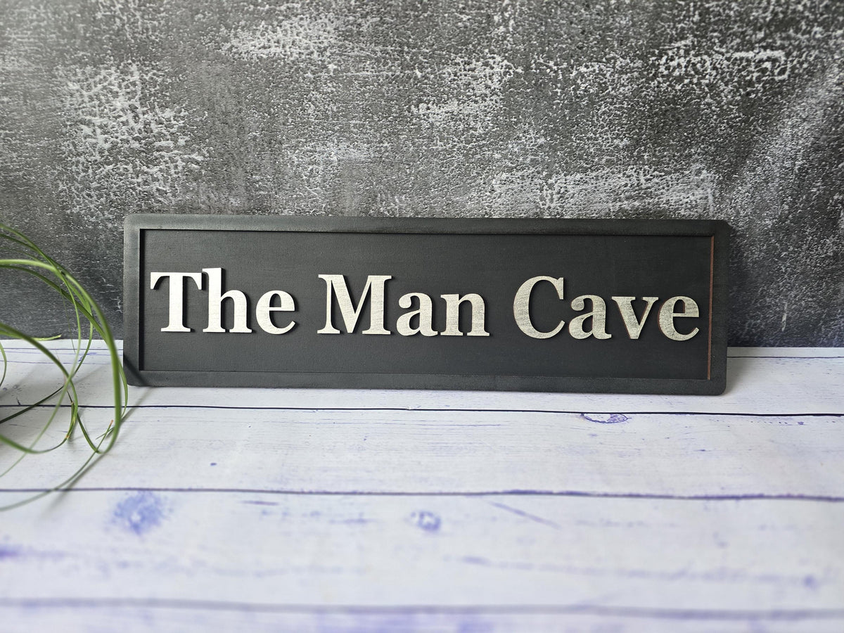 Personalised Wooden Sign: Custom Door Plaque