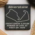 F1 Circuit Slate Coaster Set