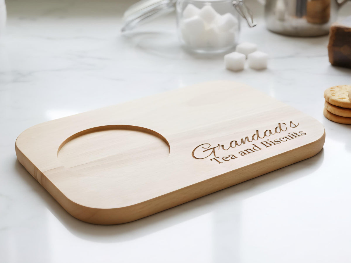 Personalized Tea And Biscuits Tray