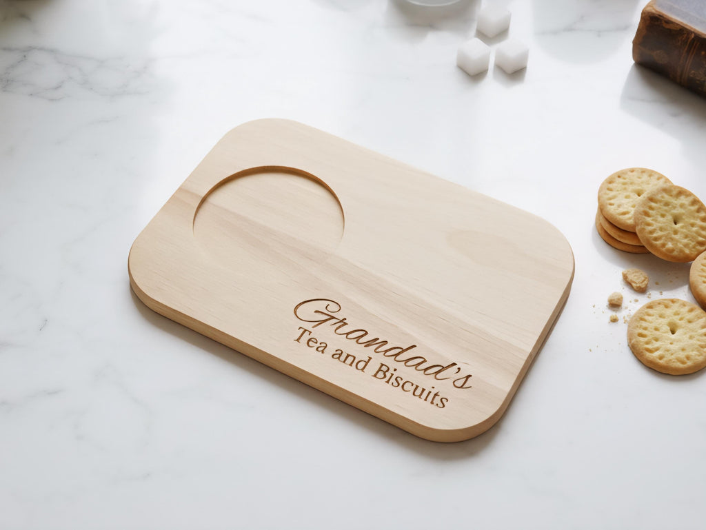 Personalized Tea And Biscuits Tray