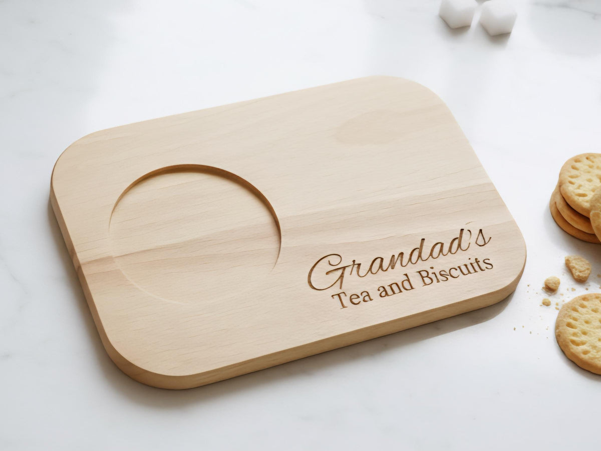 Personalized Tea And Biscuits Tray