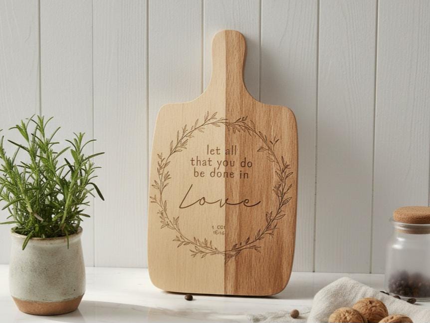 Engraved Cutting Board | Christian Gifts