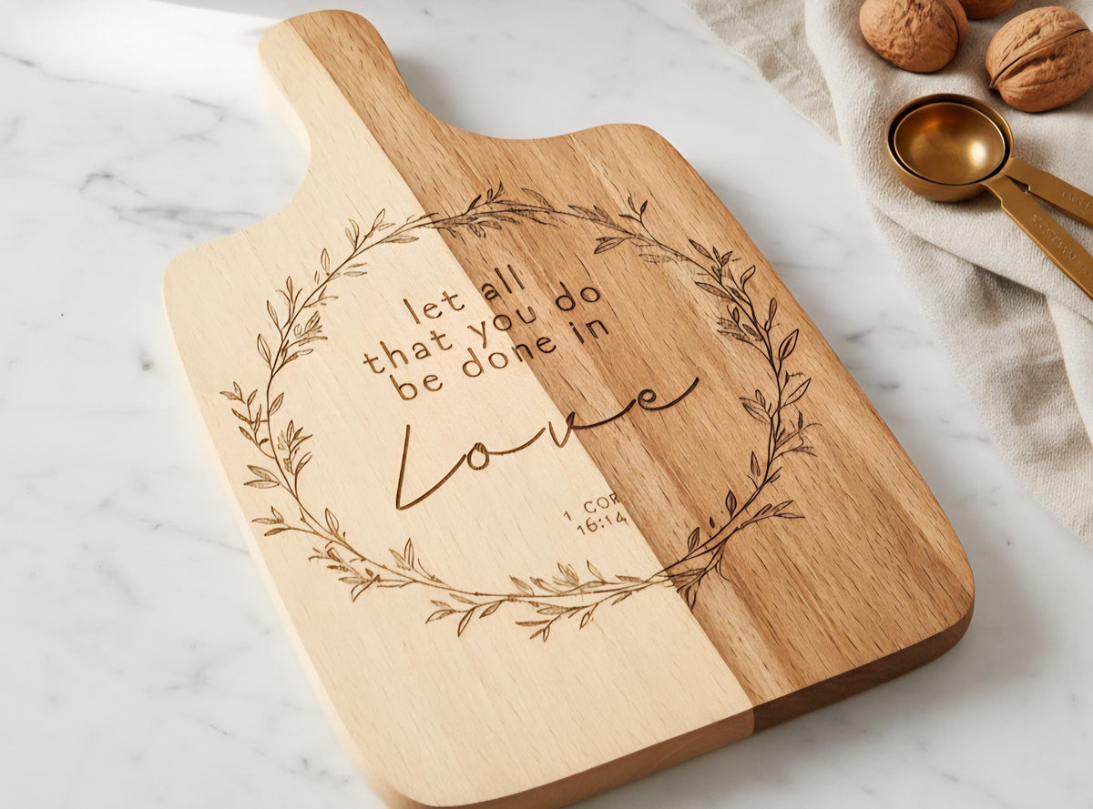 Engraved Cutting Board | Christian Gifts