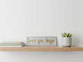 Love Ya Bye Wooden Sign
